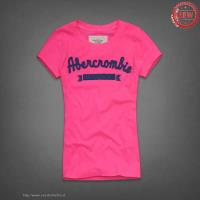 dames abercrombie fitch korte tees lichtrood Online Retailers z3syg515